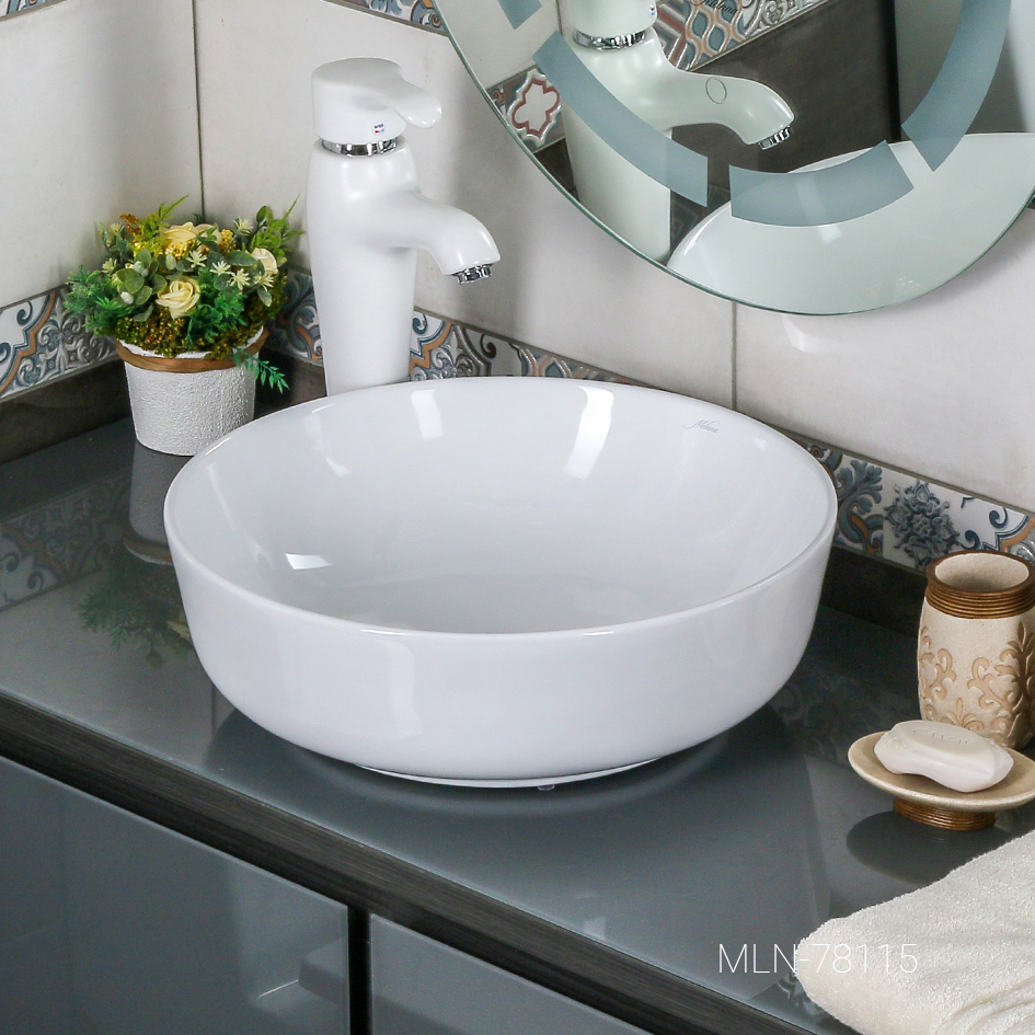 Накладная раковина melana mln-78115 78115-805 - Вид №2