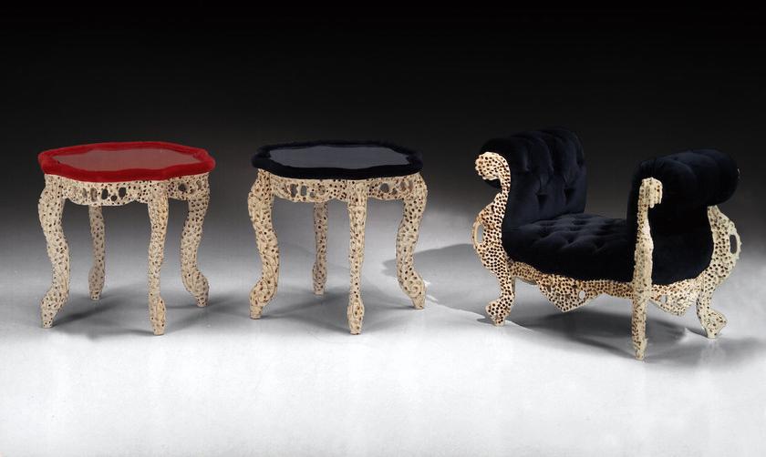 Mirabili Стеганый пуф, обитый бархатом Mirabili arte d'abitare sun-id-1491446 - Вид №1