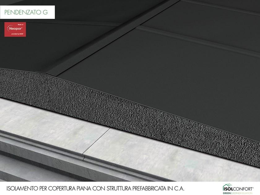 Isolconfort Изоляционная панель EPS neopor с уклоном для плоских крыш sun-id-1405057 - Вид №4