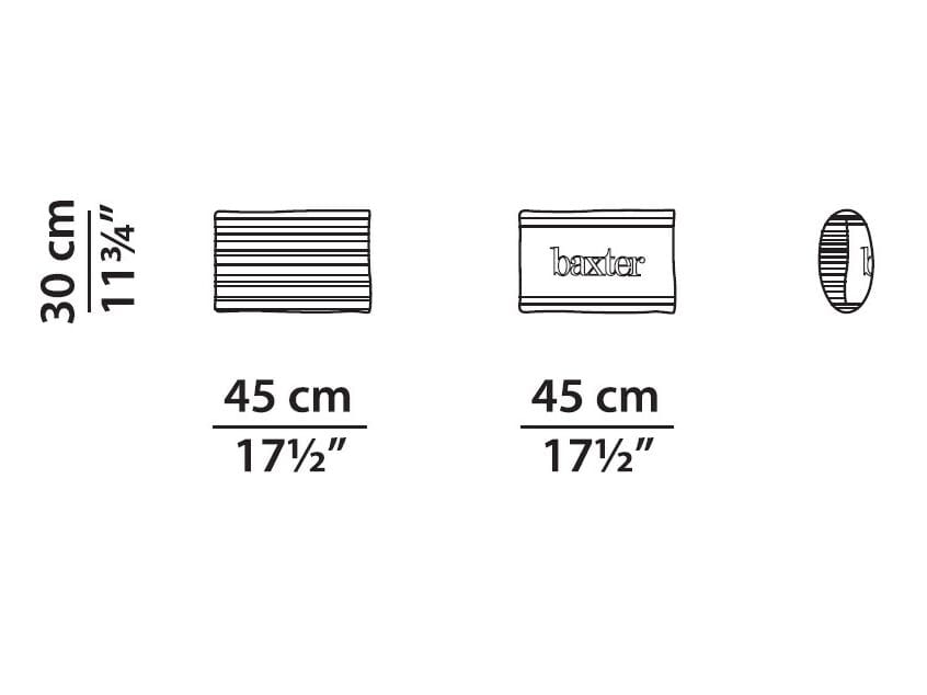 Кожаная подушка для дивана Baxter BELLE DE JOUR ARCH-00067353 - Вид №9