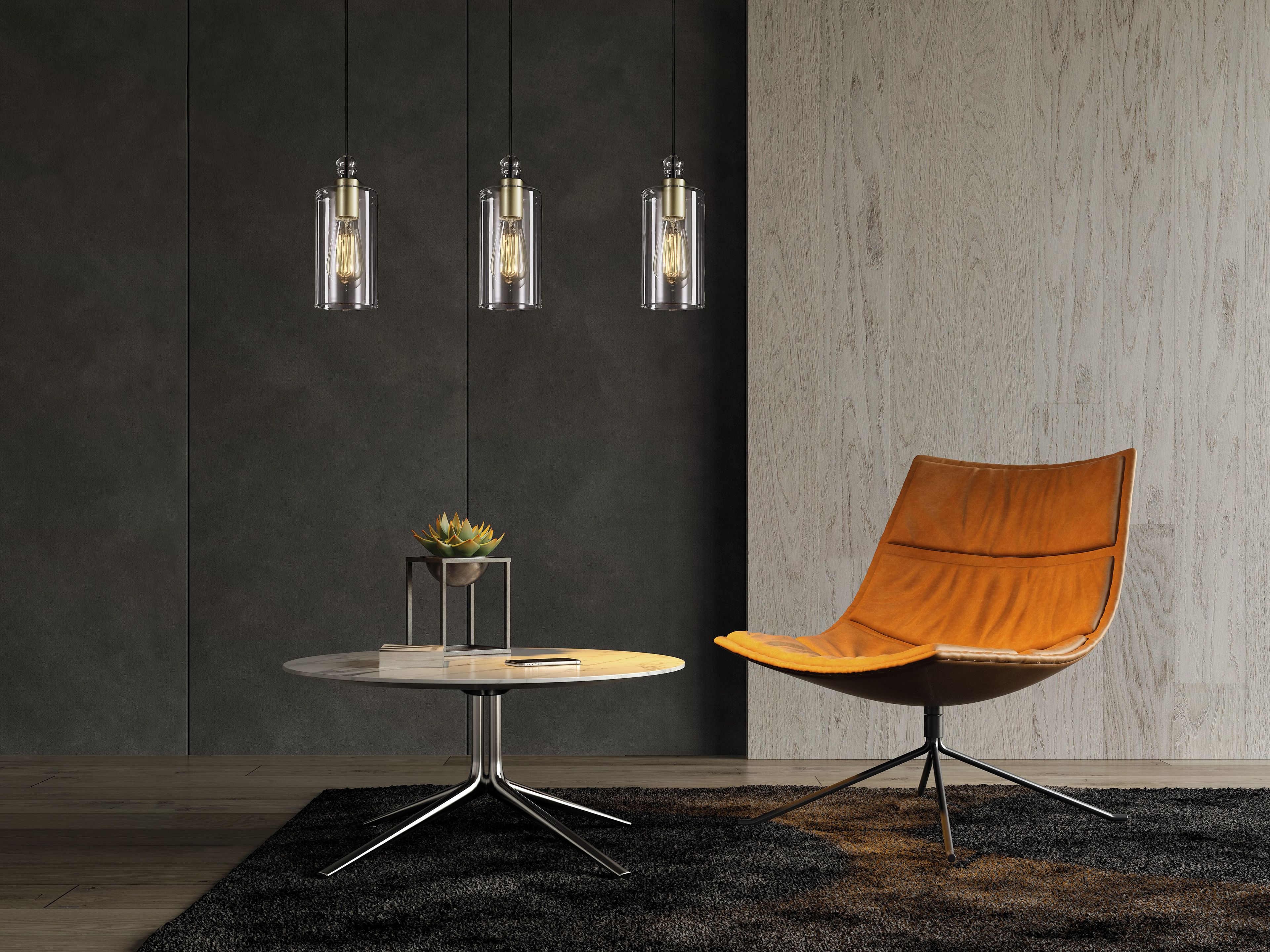 Стеклянный подвесной светильник Miloox Ebe ARCH-00063236 - Вид №4