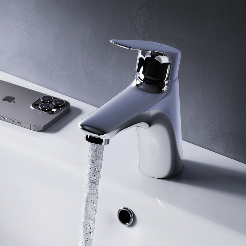 F85E02100 смеситель д/умывальника хром шт AM.PM Joy - Вид №1