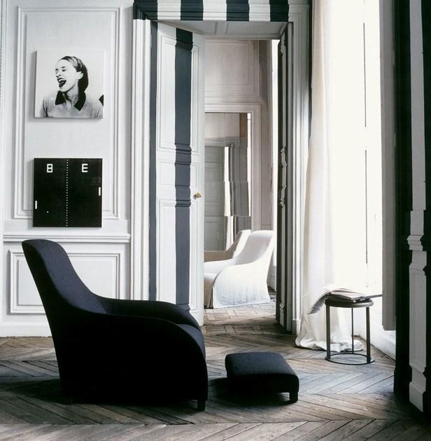 Maxalto Кресло Bergere из ткани с высокой спинкой и подставкой для ног Kalos sun-id-1463398 - Вид №2