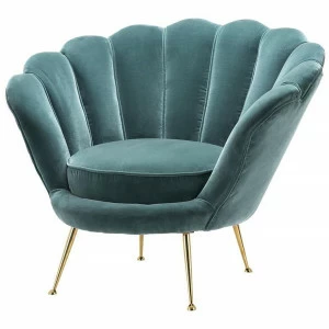 Стул Trapezium от Eichholtz Голубой EICHHOLTZ ДИЗАЙНЕРСКИЕ, EICHHOLTZ 062304 Голубой