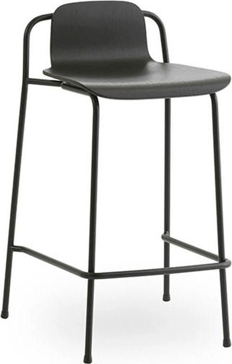 601795 Barstool 65 см Black Steel Black Normann Copenhagen Studio