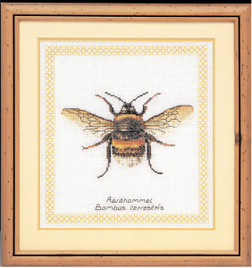 3018А Набор для вышивания Шмель 20 х 21 см Thea Gouverneur