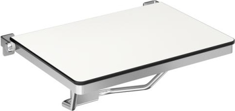 900.51.210XA Складное сиденье для душа, прямоугольное (ada) HEWI System 900