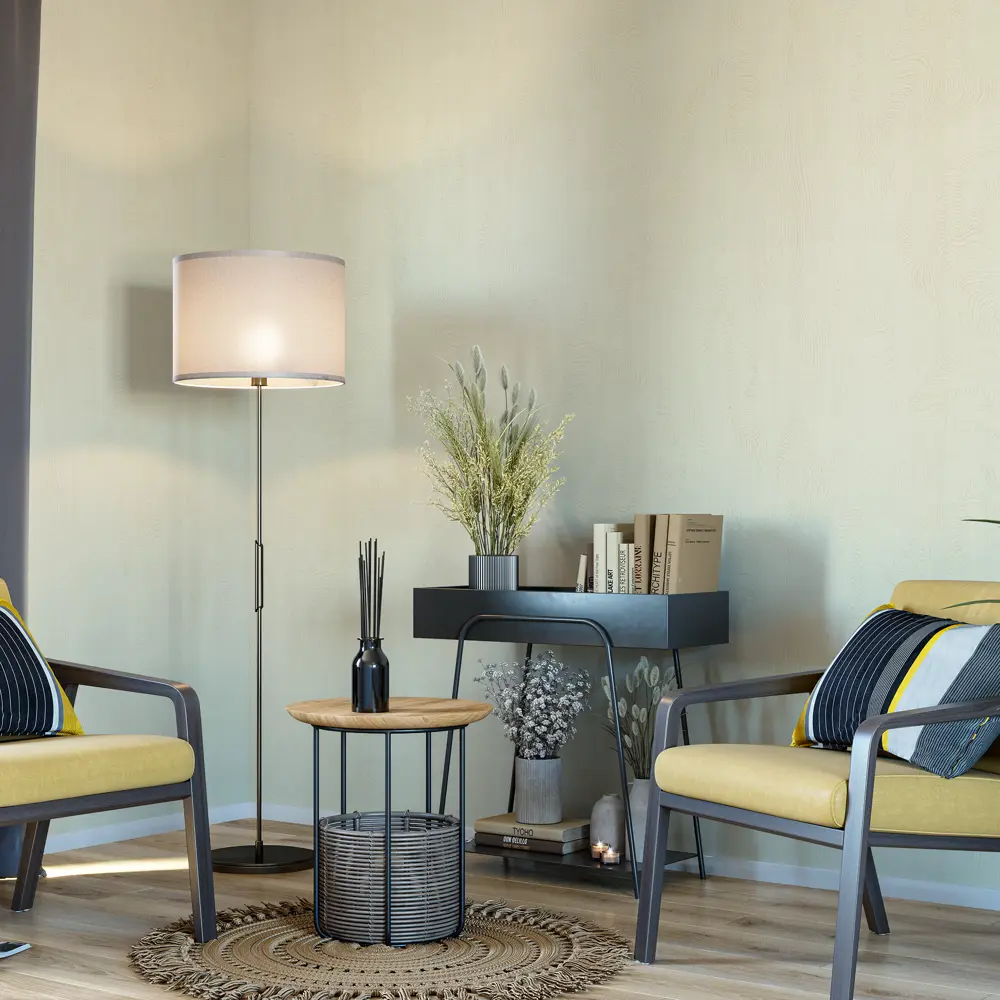 Обои флизелиновые Inspire Focus бежевые 1.06 м Paper 2 STLM-2071804 - Вид №6