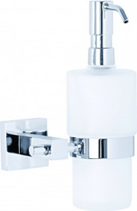 140104004 Дозатор жидкого мыла диагональный со стеклом