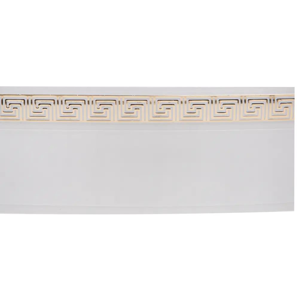 16445291 Бленда 5.5х350 см пластик цвет белый золото STLM-0822742 Santreyd  - Вид №1