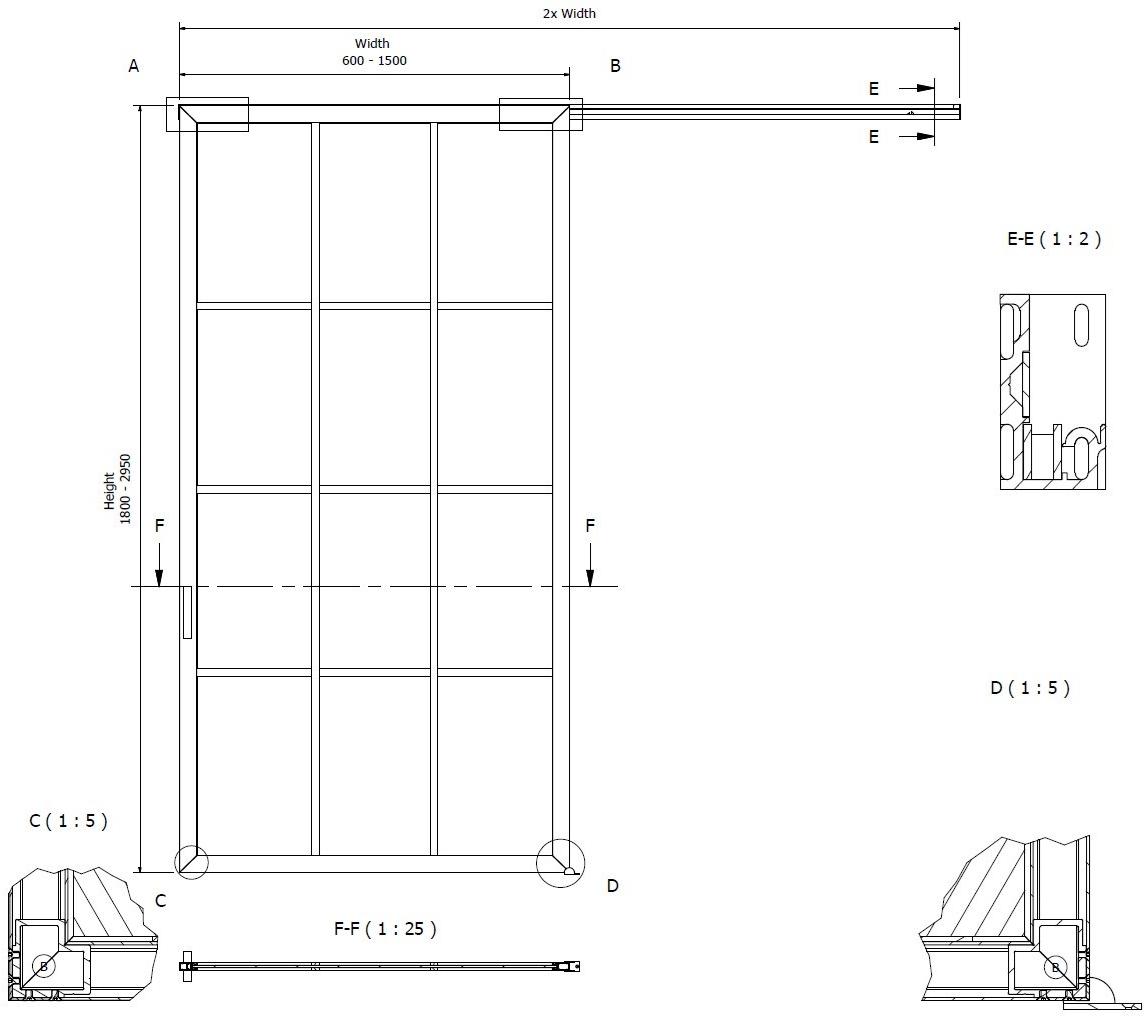 Portapivot Раздвижная стеклянная дверь sun-id-1474505 - Вид №8