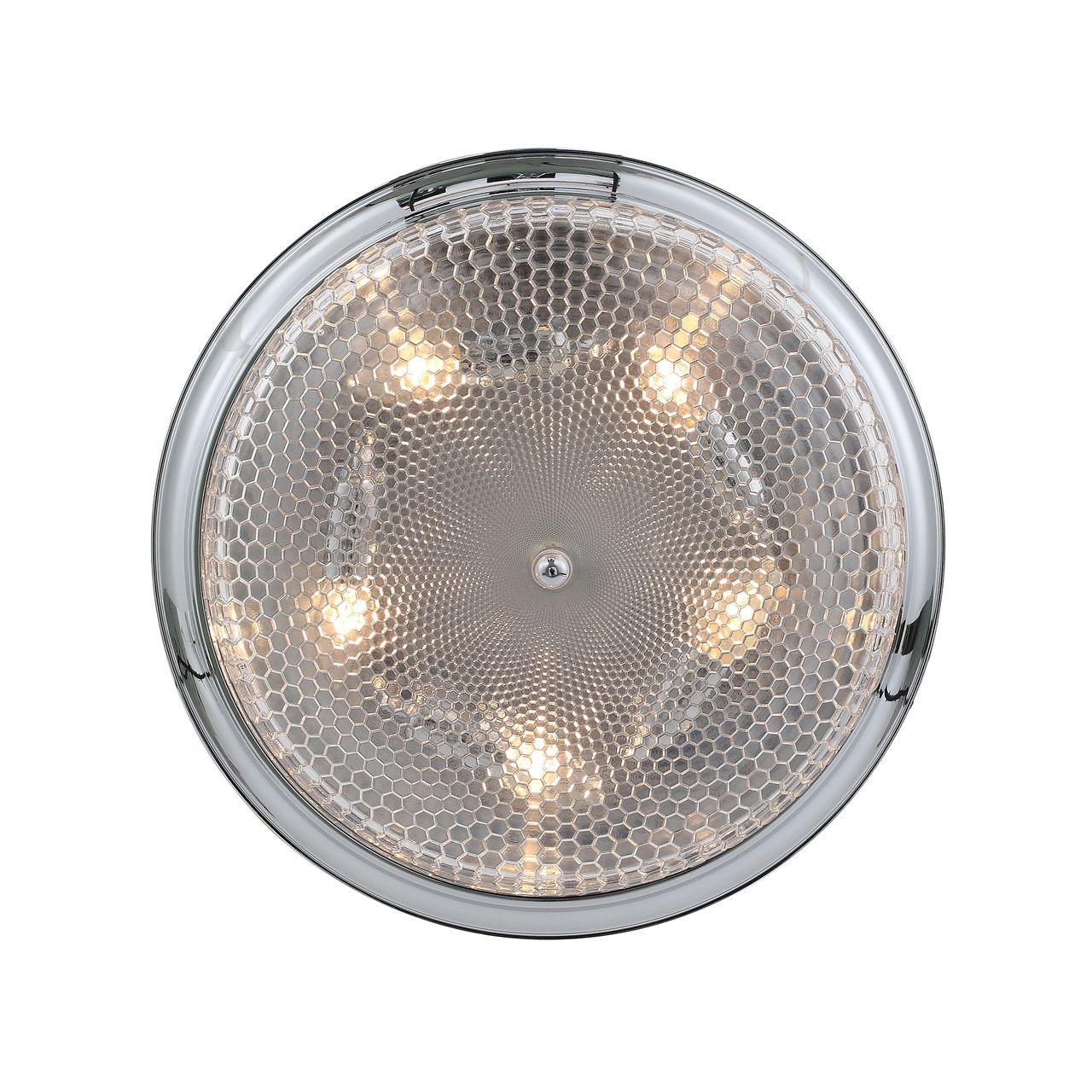 Потолочный светильник ST Luce Favo SL390.102.05 ST LUCE ДИЗАЙНЕРСКИЕ 202080 Прозрачный;серебро  - Вид №1