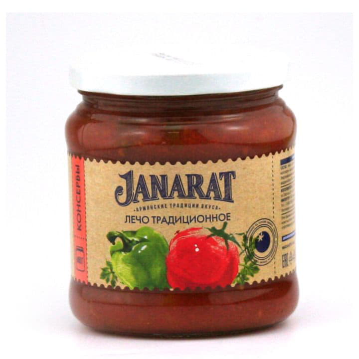 Лечо традиционное Janarat 460 г Santreyd 9679
