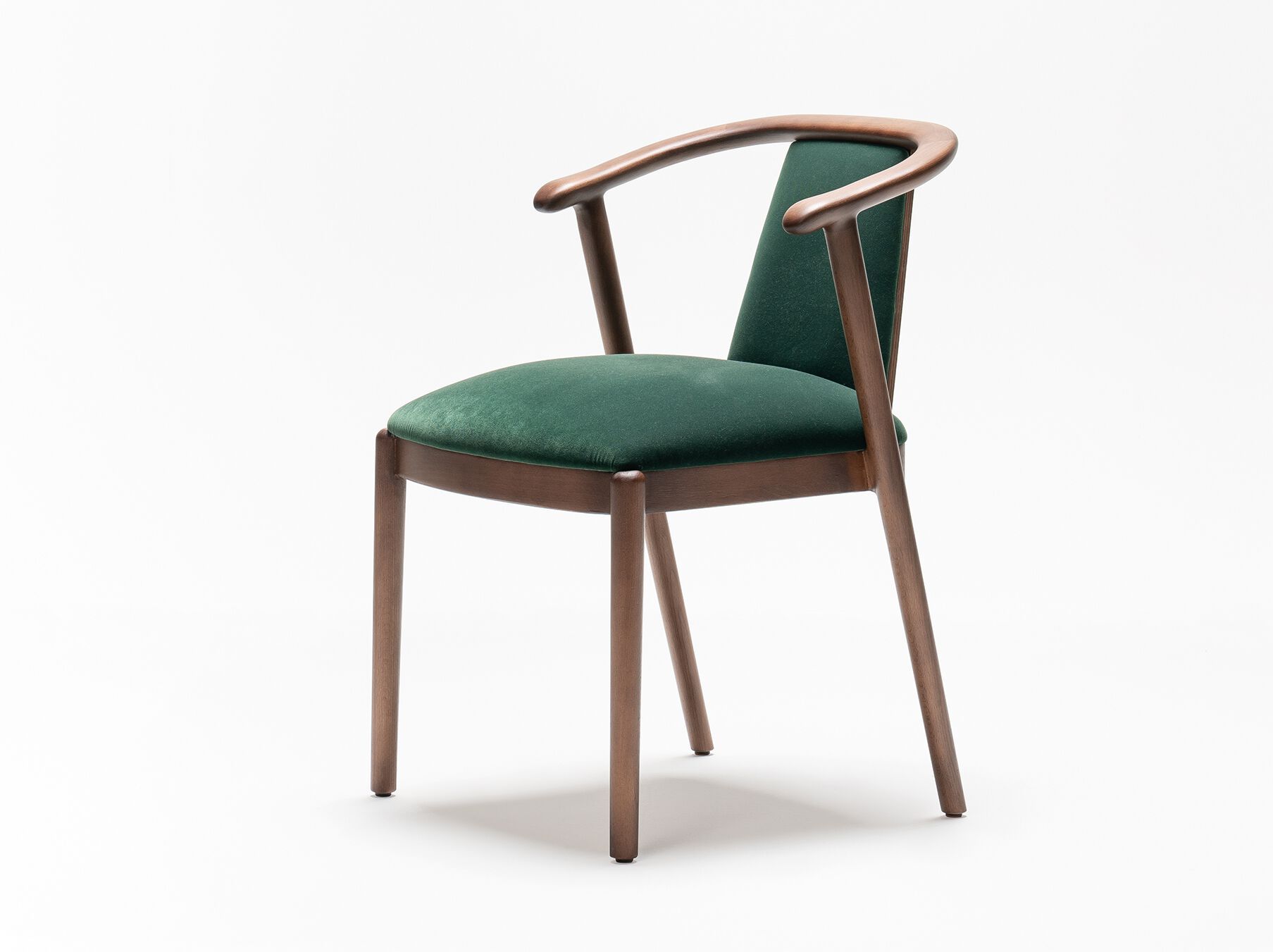 Стул из бархата и ясеня Papell Design гостиница ARCH-00010129 - Вид №2