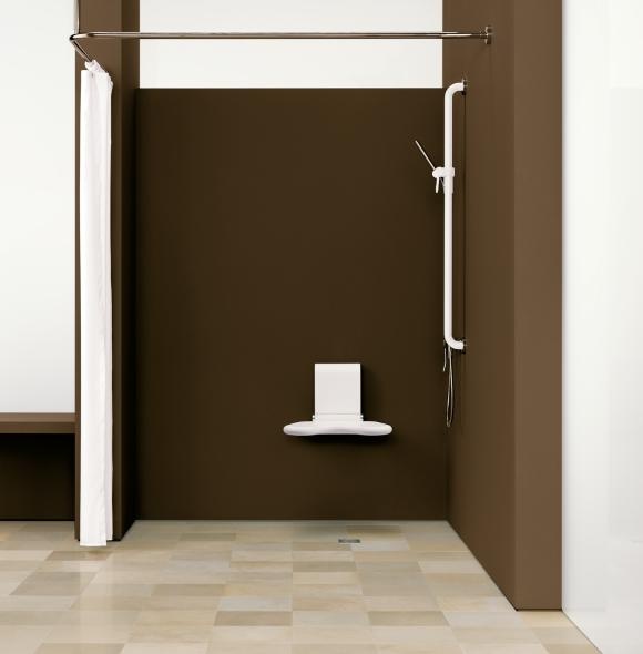 802.34.V0230 Active+ занавеска для душа/кабины HEWI Duschvorhänge/-stangen  - Вид №5