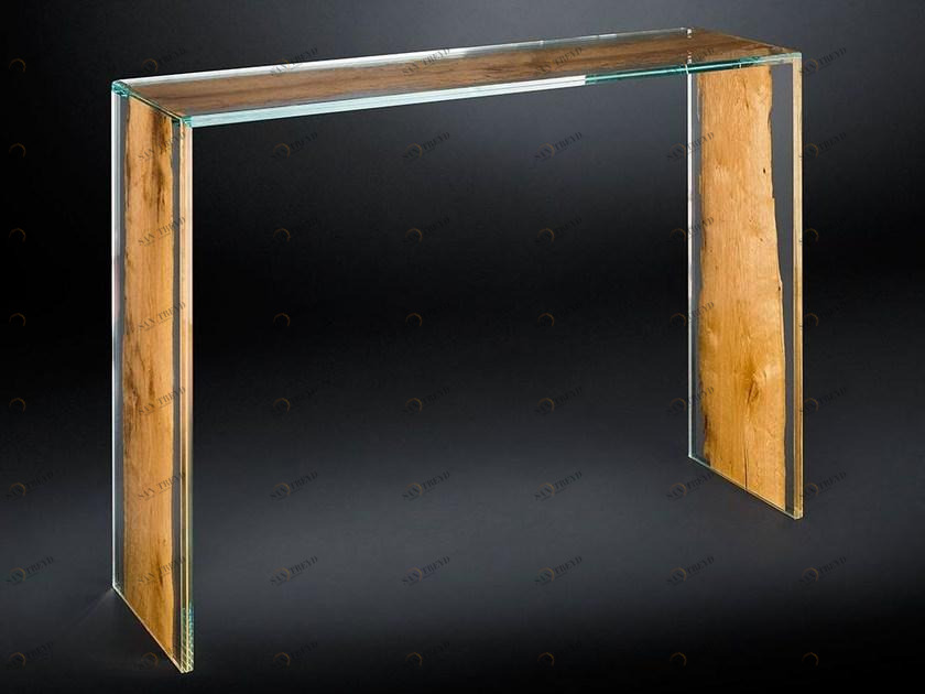 VGnewtrend Прямоугольный деревянный консольный стол в современном стиле Venezia 7511782.00