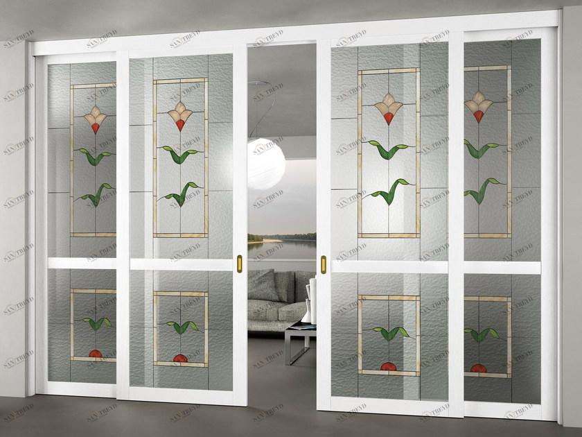 FOA Раздвижная дверь с фиксированными боковыми дверцами Elegance sun-id-1404081