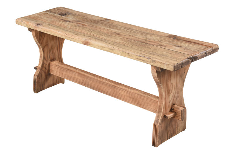 SOR27438 Деревенская сосновая скамейка ijlbrown  - Вид №1
