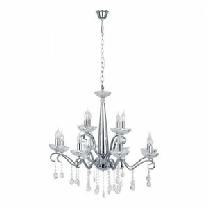 Дизайнерская подвесная люстра Spot Light Alessa 9011228 хром SPOT LIGHT ДИЗАЙНЕРСКИЕ, ALESSA 108159 Хром