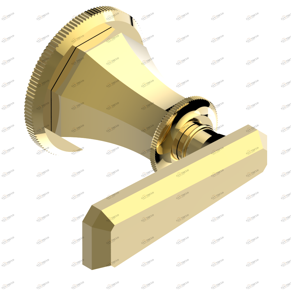 A58-30B Маховик для встраиваемого в стену вентиля Thg-paris Tradition с рукоятками Золото A58 30B CAT.F