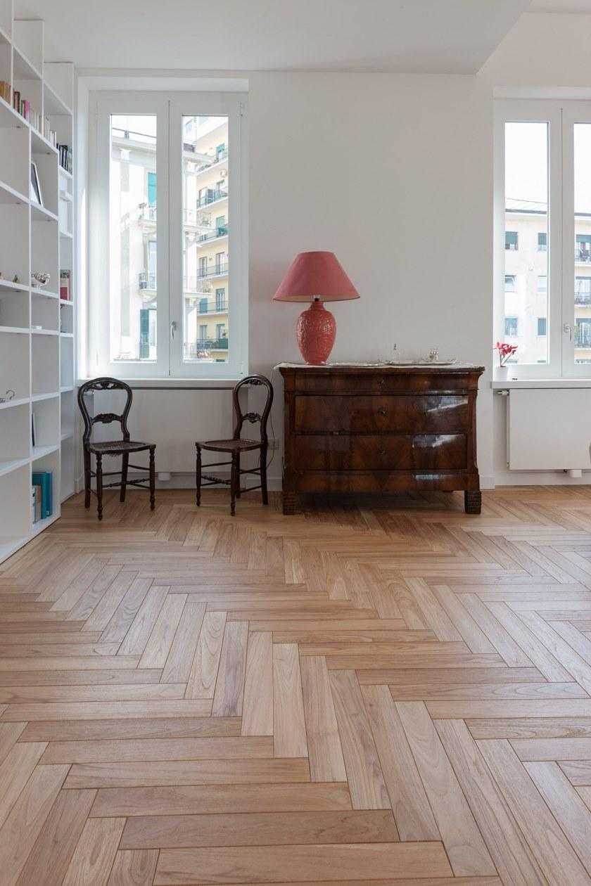 DELBASSO Parquet 3-х слойный паркет из тикового дерева Bottega sun-id-1432921 - Вид №7