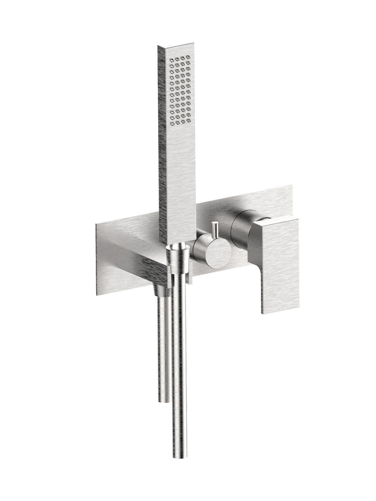Однорычажный смеситель для душа с 3 отверстиями и ручным душем Rubinetterie Frattini отдельная эстетика ARCH-00076565 - Вид №14