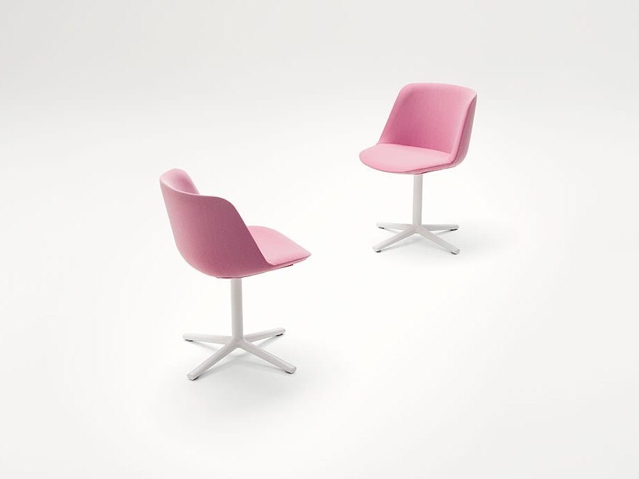 Тканевый мягкий поворотный стул Paola Lenti ARCH-00078066 - Вид №1