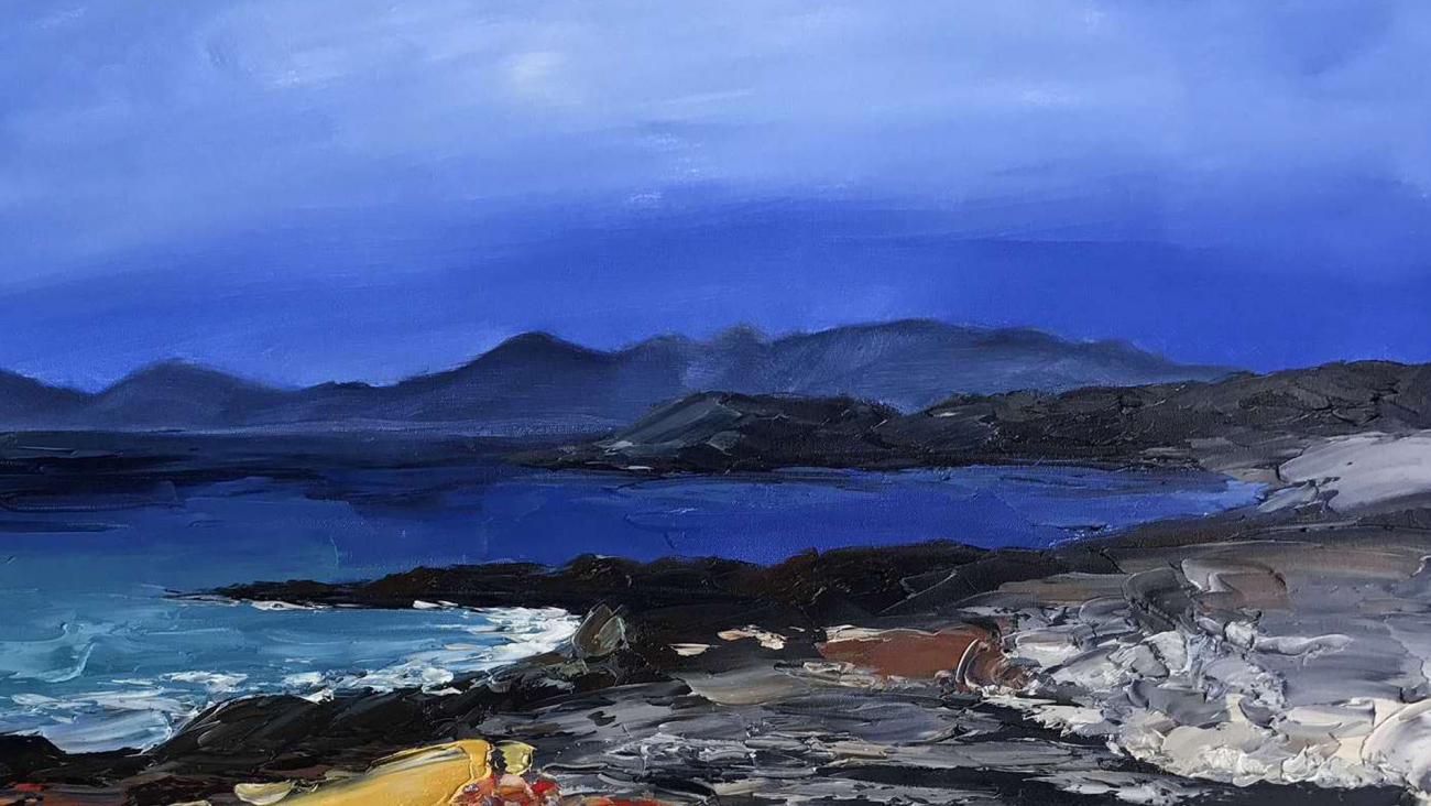 Картина маслом девушки "Мадмуазель вместе" EVENHOME КАРТИНЫ МАСЛОМ 129953 Желтый;красный;разноцветный  - Вид №1