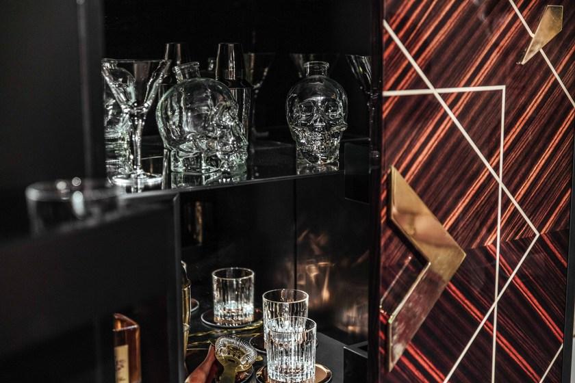 Vismara Design Барный шкаф из черного дерева Luxury entertainment sun-id-1492438 - Вид №8