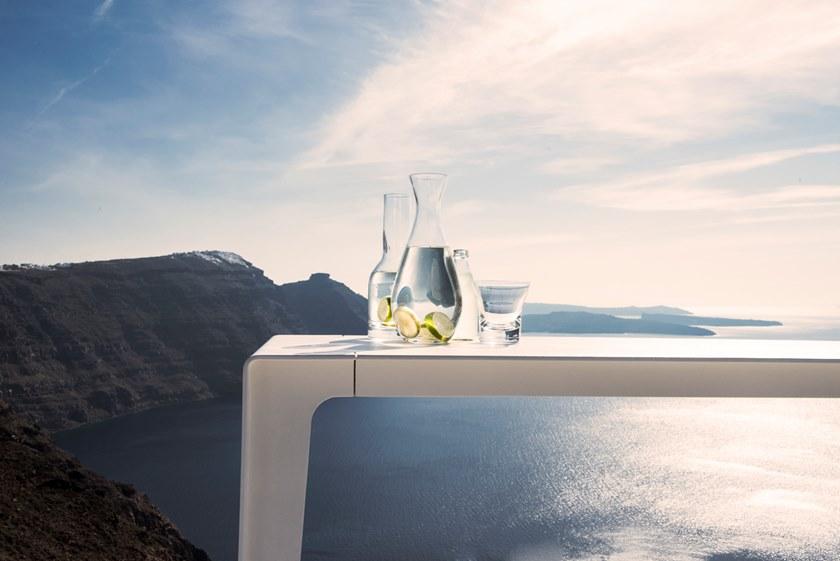 TRIBÙ Прямоугольный алюминиевый высокий стол Mirthe 07416 - Вид №4