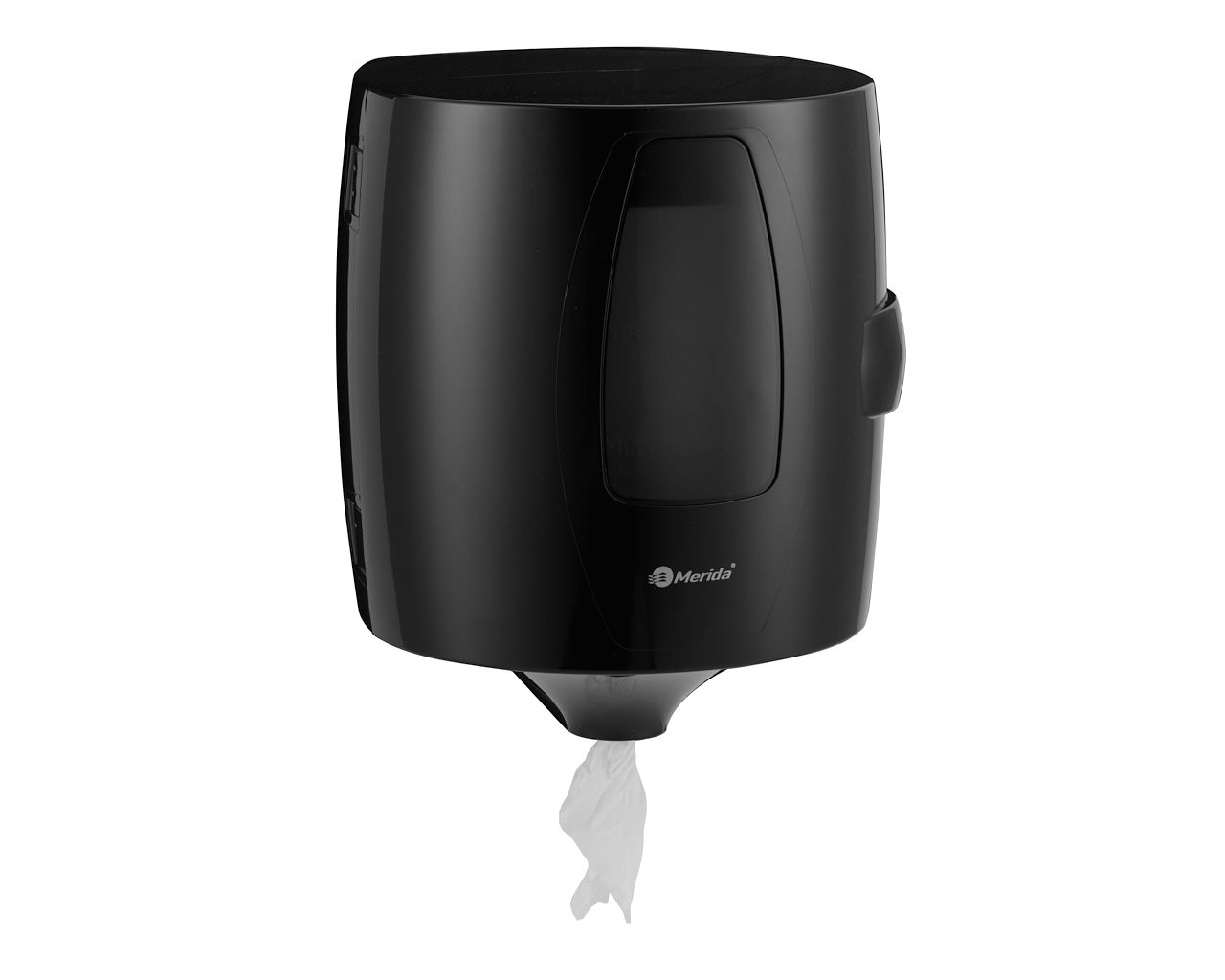 CEC701 Контейнер для сложенных бумажных полотенец ONE CENTER PULL, пластик АБС, черный Merida  - Вид №1