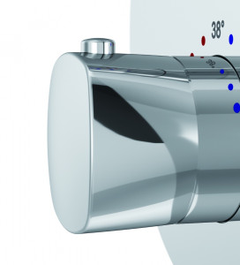 F71A85500 cмеситель д/ванны/душа монтируемый в стену с термостатом хром шт. AM.PM Spirit 2.1