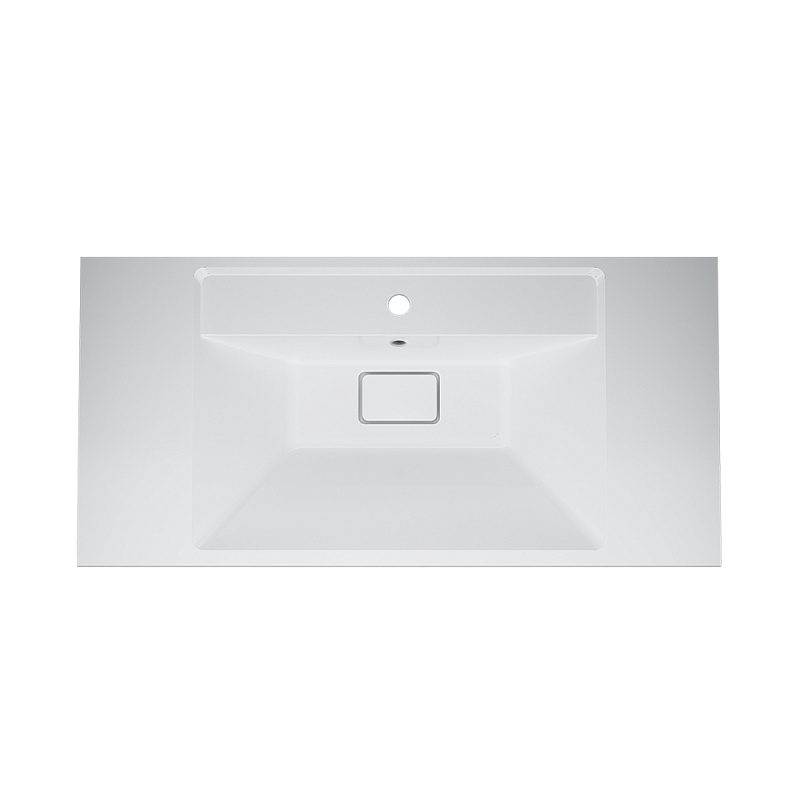 M50AWPX1001WG INSPIRE V2.0 раковина мебельная искусственный мрамор со сливом-переливом 100 см AM.PM Inspire 2.0 