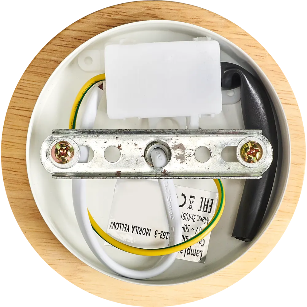 Люстра потолочная «Morila yellow», 3 лампы, 6 м², с диммером, цвет жёлтый LAMPLANDIA STLM-2145054 - Вид №6