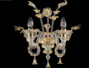 MULTIFORME Бра из муранского стекла ручной работы Fenix Ap0170-2-ck