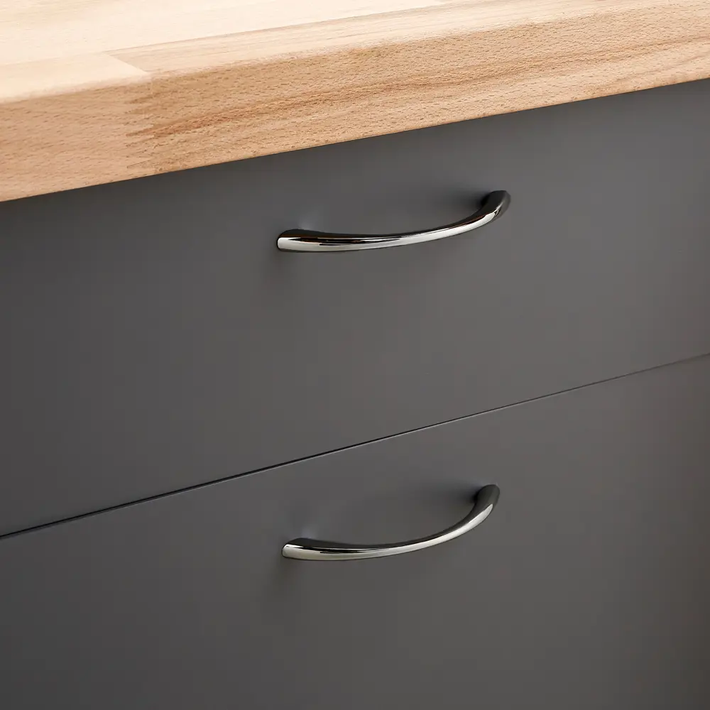 Ручка-скоба Inspire Chic 111 мм ЦАМ цвет хром STLM-2050737 - Вид №6