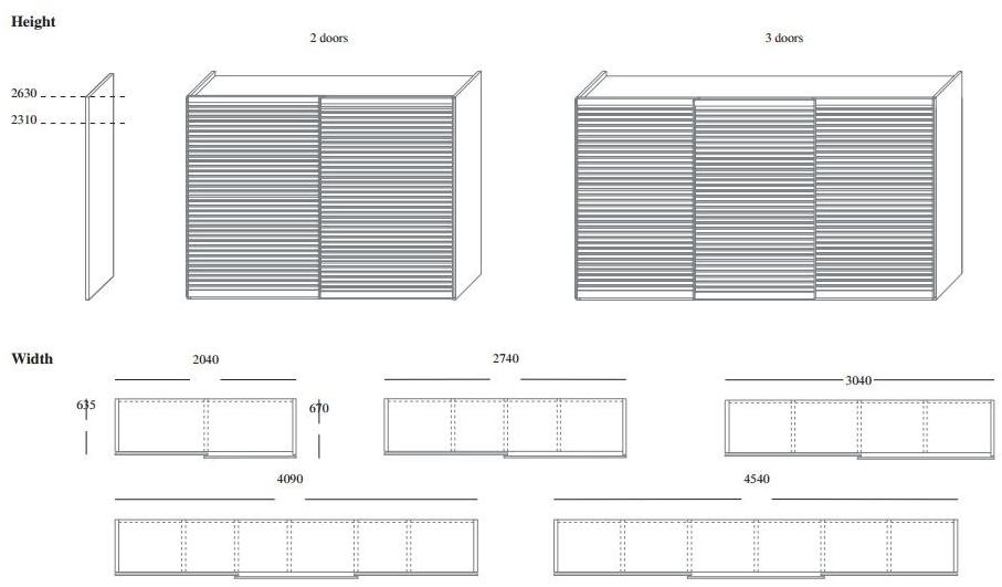 EmmeBi Шкаф венге с раздвижными дверцами Orizzonte sun-id-1509942 - Вид №3