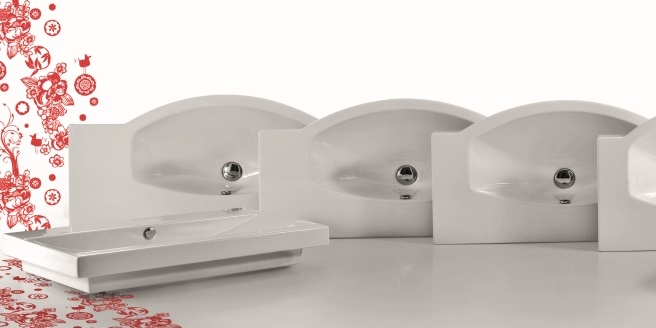 EASC108 Накладная раковина на столешницу  овальная Ceramica Cielo  - Вид №4