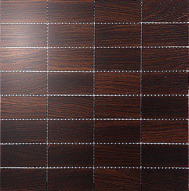 Мозаика и 3D панели из дерева Da Vinci Мозаика 8x4 Термо 013 Термодуб Селект (Гладкая) 288х288 мм 1301100013 - Вид №1