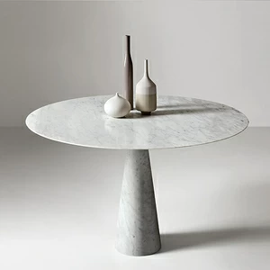 СТОЛ ОБЕДЕННЫЙ ИЗ КАМНЯ LEAF 120Х76 СМ