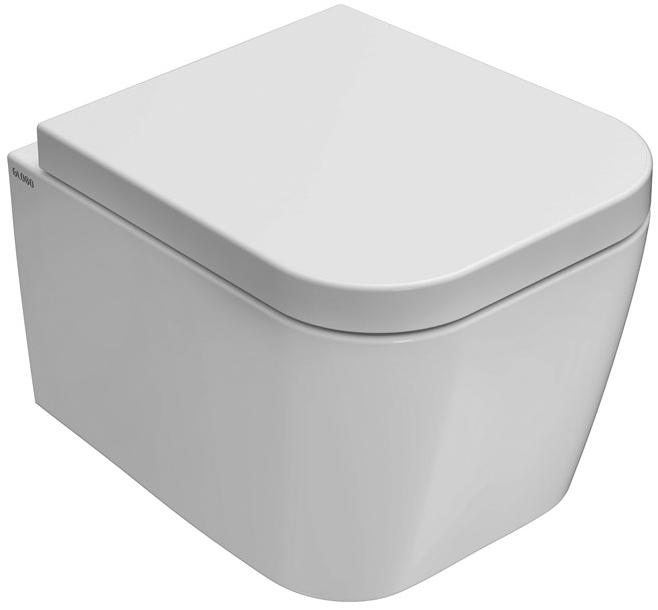 Подвесной унитаз настенный Белый Ceramica Globo STONE Италия sun-id-1409495 - Вид №2