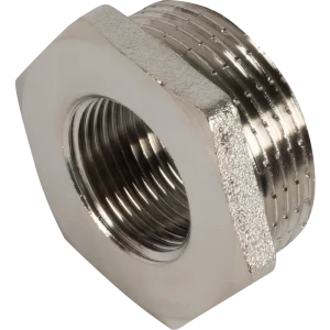 Футорка Valtec внутренняя-наружная резьба 1 1/4"х3/4" никелированная латунь VTr.581.N.0705 12400255 STLM-2181583