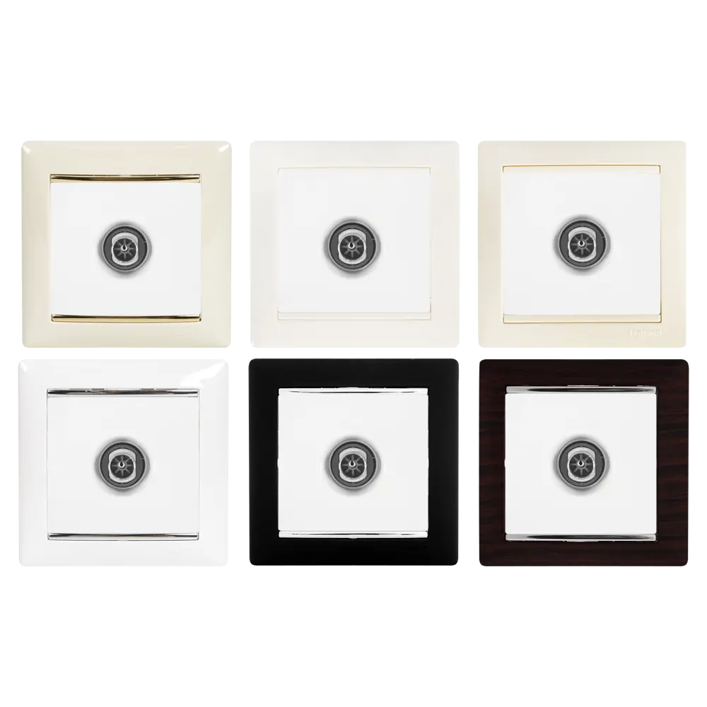 ТВ-розетка Legrand Valena Classic для цифрового телевидения, белая 14626303 STLM-1115222 - Вид №1