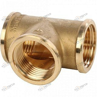 Тройник ВР 1" латунь STOUT Santreyd SFT-0019-000001