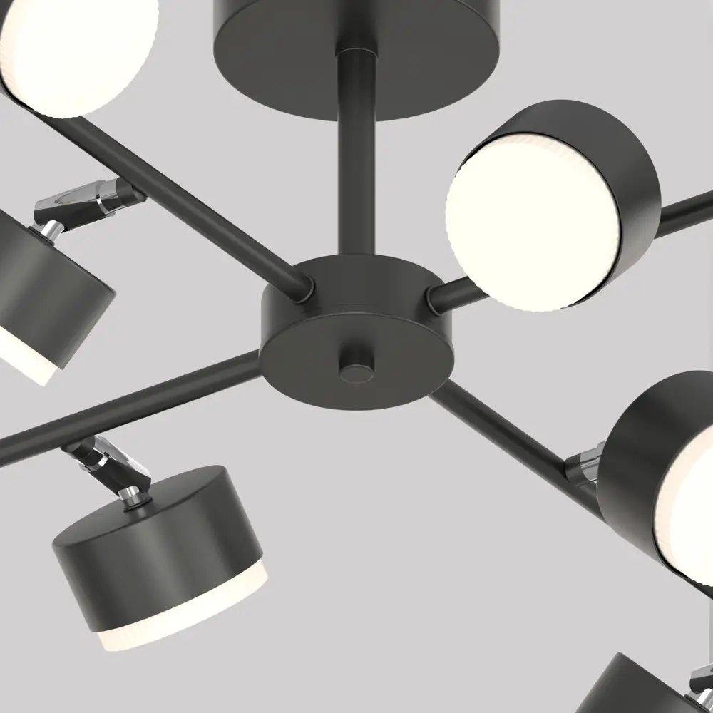 Люстра СЕМЬ ОГНЕЙ Грет - 8-рожковая потолочная в стиле лофт 89421930 STLM-1566232 - Вид №2