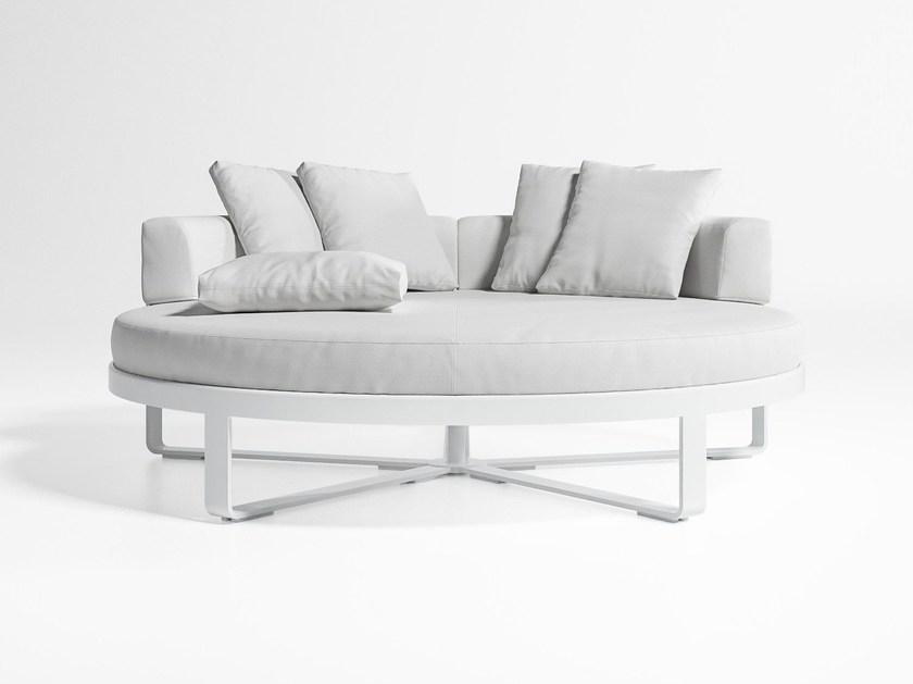 GANDIABLASCO Круглая грядка из термо-лакированного алюминия Flat sun-id-1456417 - Вид №1