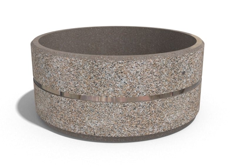 Круглый бетонный плантатор ENCHO ENCHEV - ETE 95 ARCH-00043191 - Вид №1