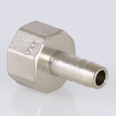 VTr.654.N.0416 Штуцер для шланга с внутренней резьбой Valtec 1/2" х 16 мм  - Вид №1