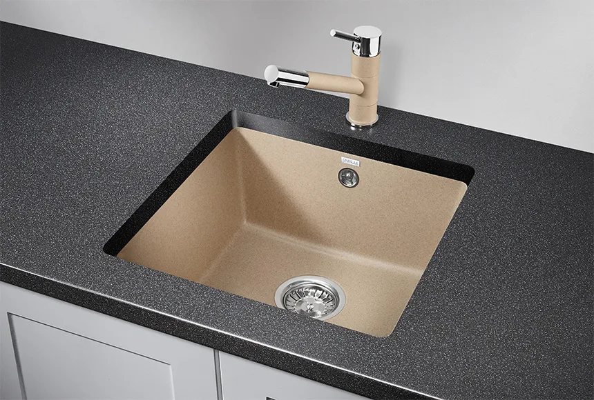 4451, ПЕСОК, кухонная мойка, кварц GRANULA 4451-ST103