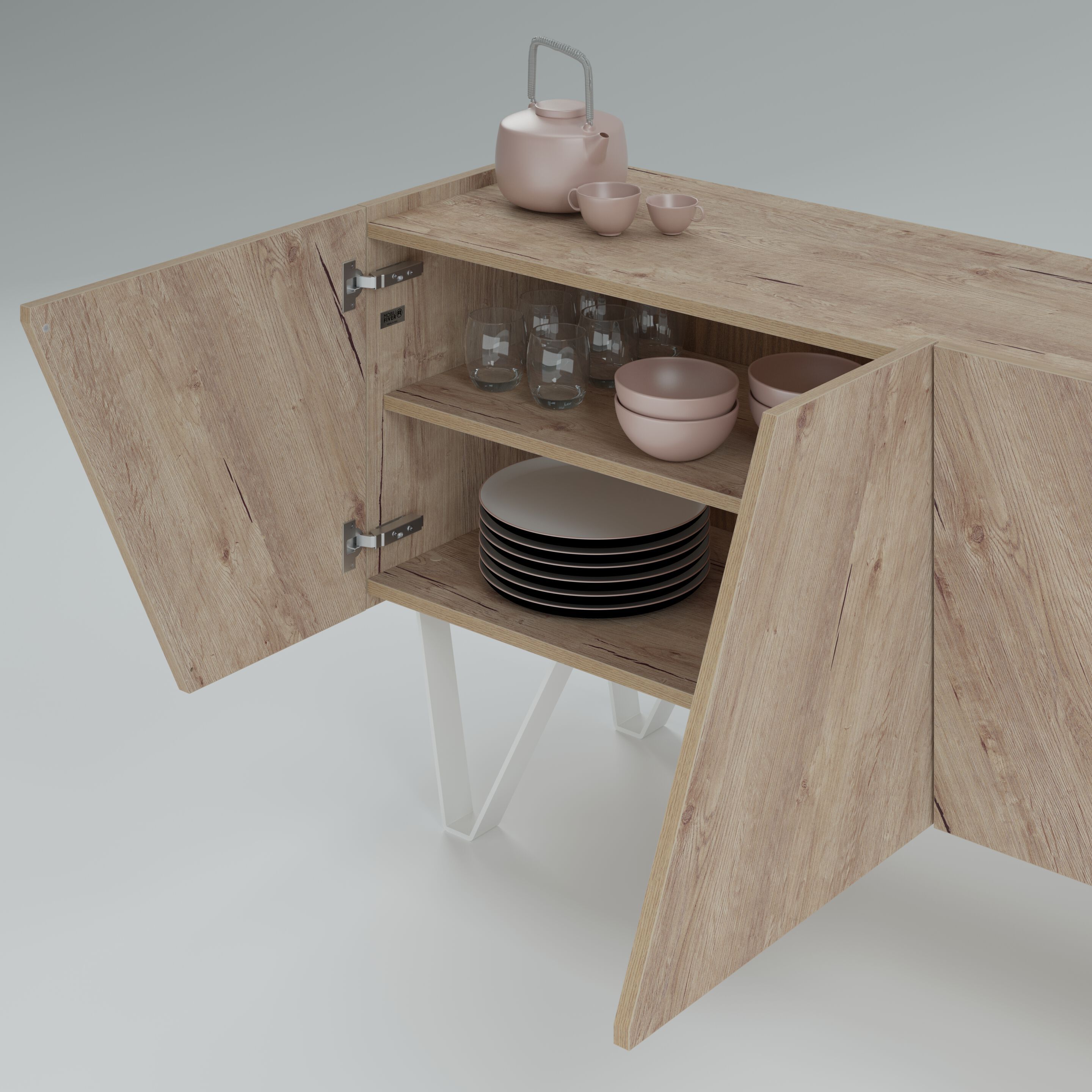 Мадия в облагороженном с распашными дверями Mobili Fiver EMMA ARCH-00126209 - Вид №26